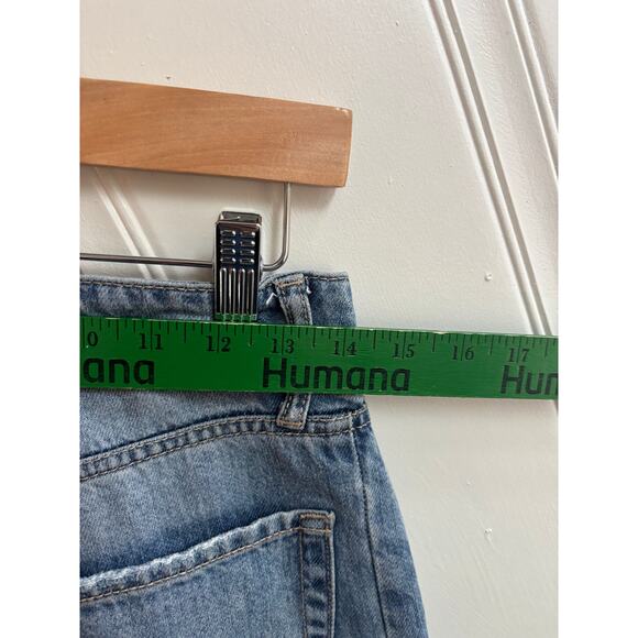 Vervet Denim Jeans Medium Wash Wide Leg High Rise Pants Women's Size 25 - Picture 5 of 7